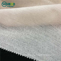 Woven knitted fusible interlining fabric Brushed Fusible Interlining Woven Weft Knitted Tricot Fabric for Cloths